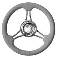 VS12 Steering Wheel -  Diameter 320mm - Grey  - 62.00839.03 - Riviera 